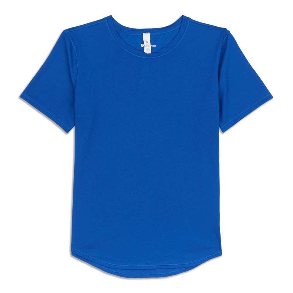 lululemon athletica Blue Short Sleeve Tee